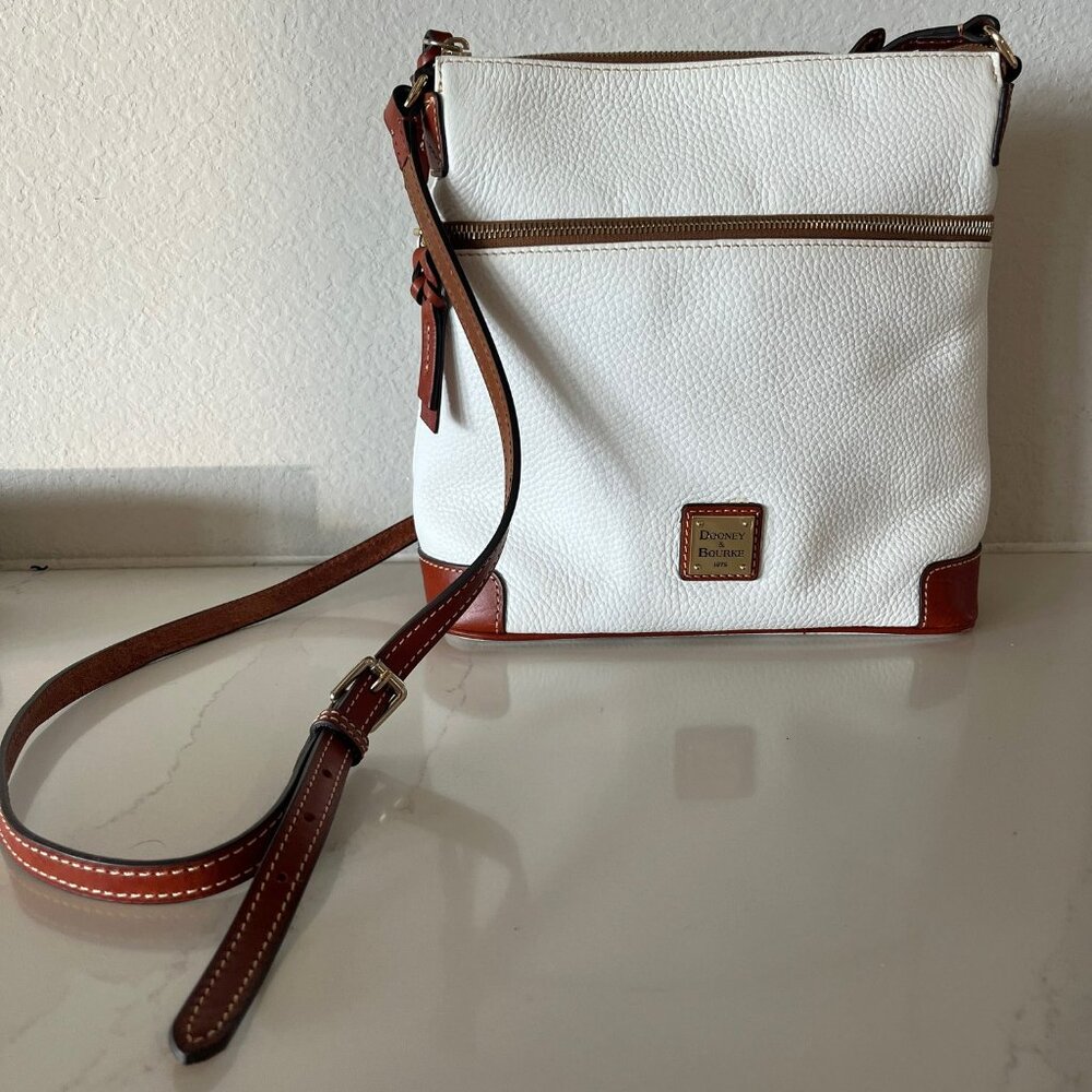 Dooney & Bourke Pebble Leather Crossbody Handbag